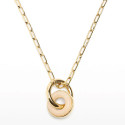 Golden Current Necklace