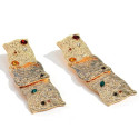 Golden Mosaic Earrings