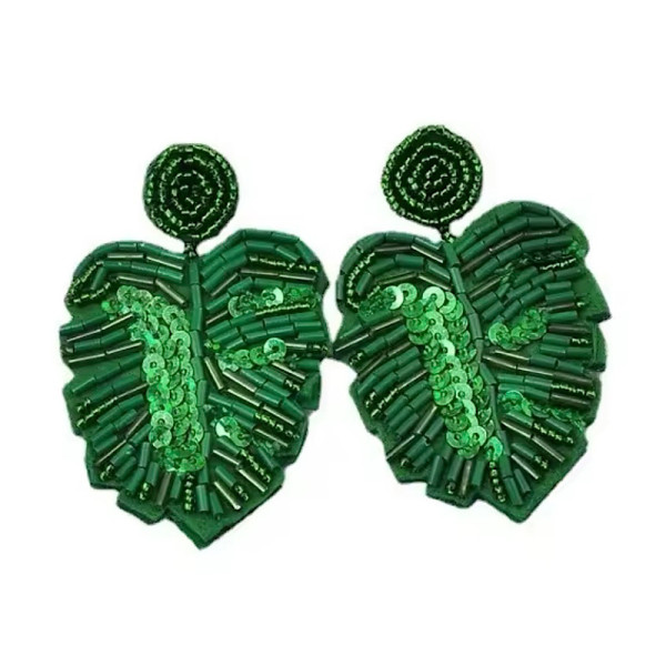 Boho Palm Earrings
