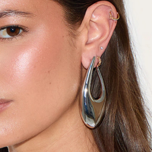Silver Storm Earrings