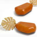 Sunflare Leaves Earrings