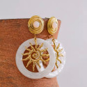 Solar Halo Earrings