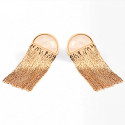 Golden Cascade Earrings