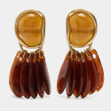 Amber Drops Earrings